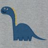 Dino dinós gyerek függöny Ezüst 140x250 cm