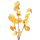 Pénzvirág élethű művirág 710 sárga