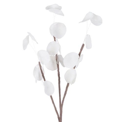 Pénzvirág élethű művirág 710 fehér