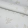 Karácsonyi asztali futó jacquard anyagból angyalos mintával Pezsgő 40x180 cm