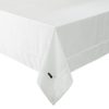 Egyszínű bársony asztalterítő Fehér 145x220 cm