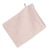 Frottír mosdókesztyű akasztóval 400 g/m2 Pasztell rózsaszín 16x21 cm