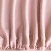 Adela jersey pamut gumis lepedő Púder rózsaszín 180x200 cm + 25 cm