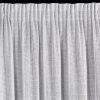 Aleksa öko stílusú sötétítő függöny Ezüst 140x270 cm