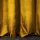Sarah bársony sötétítő függöny Mustársárga 140x250 cm