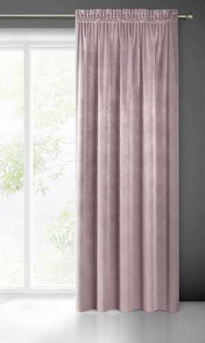 Samanta bársony sötétítő függöny Pasztell rózsaszín 140x270 cm