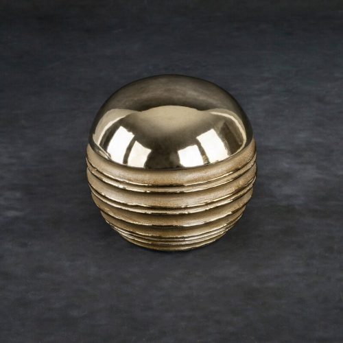 Dori kerámia gömb Arany 11x11x10 cm