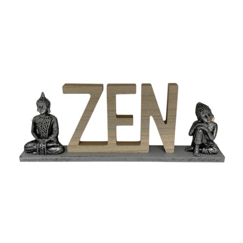 Fa dekoráció Buddha - ZEN