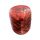 Kötöző-díszítő szalag - piros metál