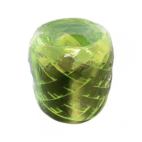 Kötöző-díszítő szalag - világos zöld metál