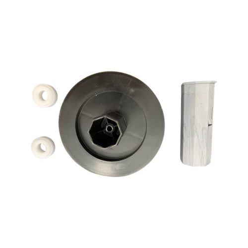 1. Tárcsa, dugó és műanyag csapágy szett (mini) MŰANYAG TENGELYHEZ