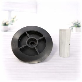   1. Tárcsa és dugó szett (mini) MŰANYAG TENGELYHEZ (csapágy nélkül)