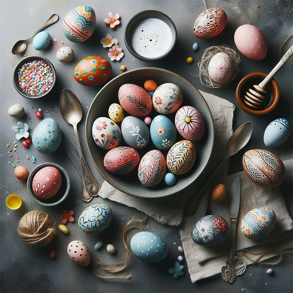 Készíts saját kezűleg húsvéti tojás dekorációt!